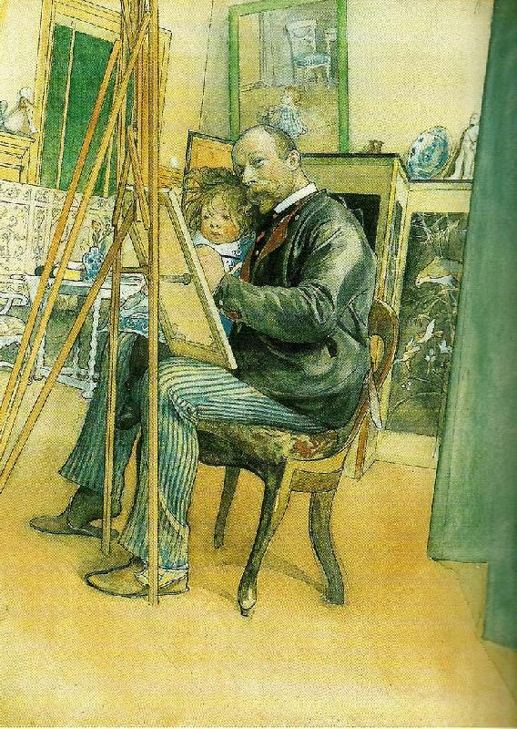 Carl Larsson spegelbild